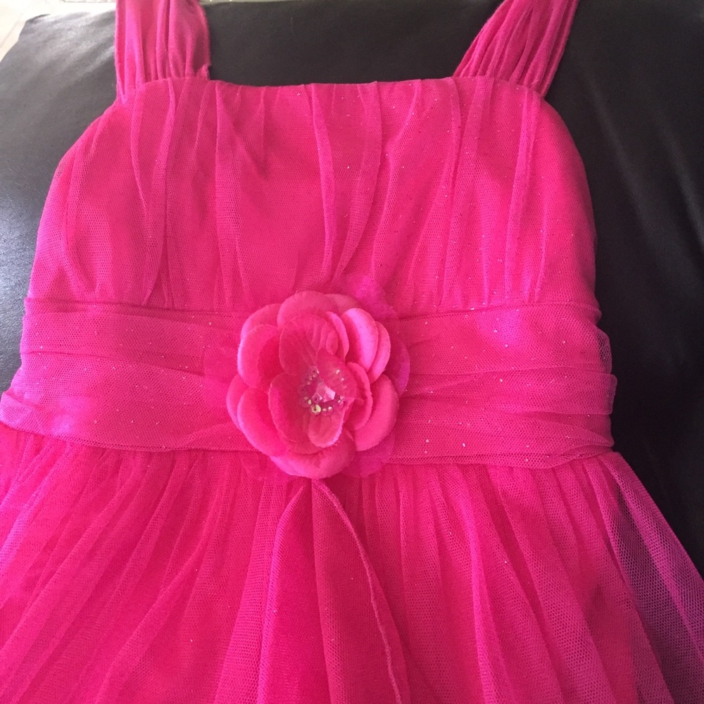 my michelle | hot pink sparkly dress